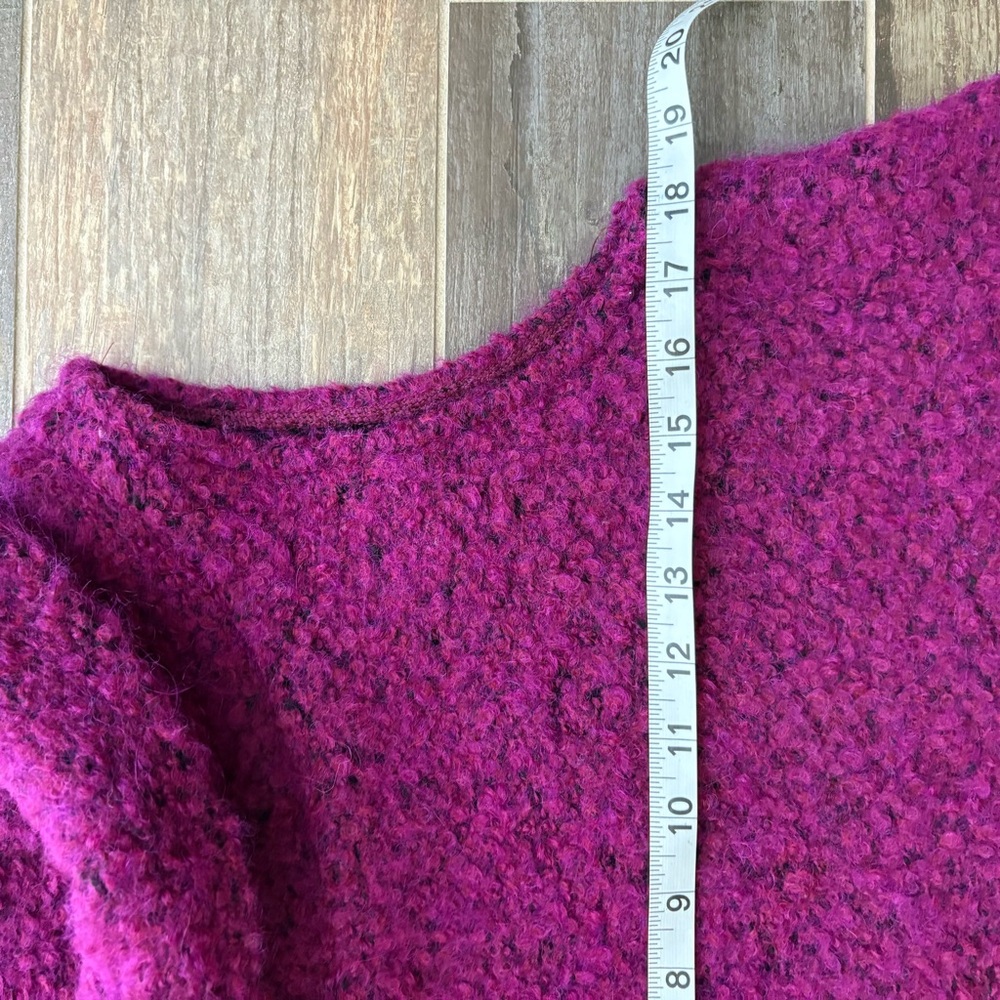 Bryn Walker Boucle Cowl Neck Wool Blend Sleeveless Sweater Small - Picture 13 of 14